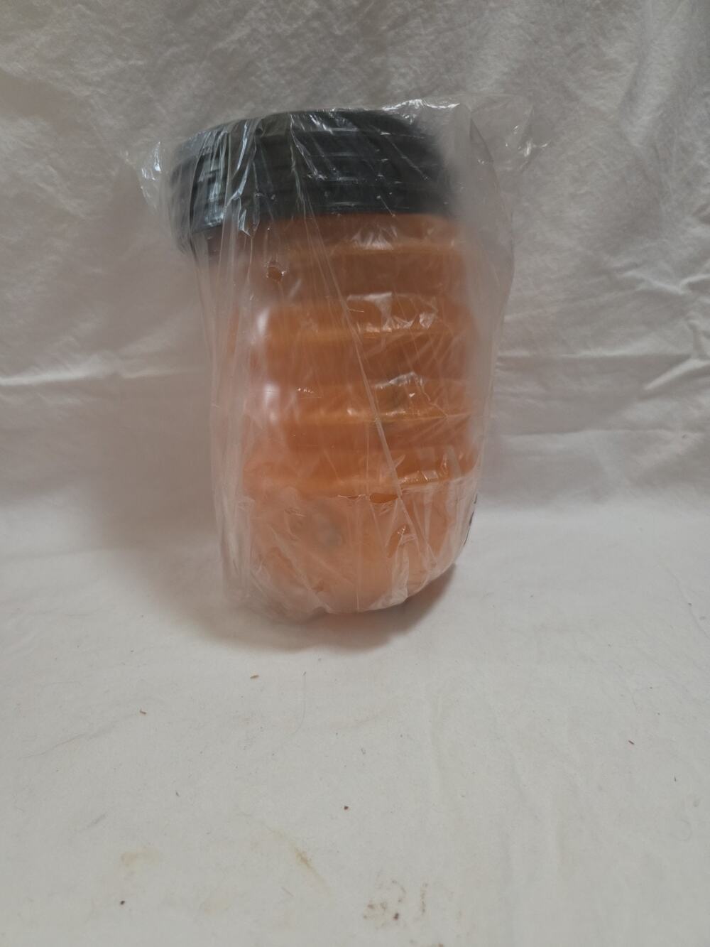 Tupperware NEW Black/orange Ideal Lil Serving Bowl 4 Bowls Cup Seals Snacks